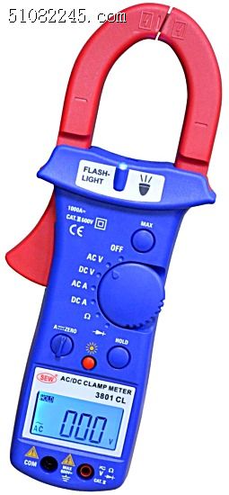 _(ti)SEW 3801CLֱQͱAC/DC Clamp Meter